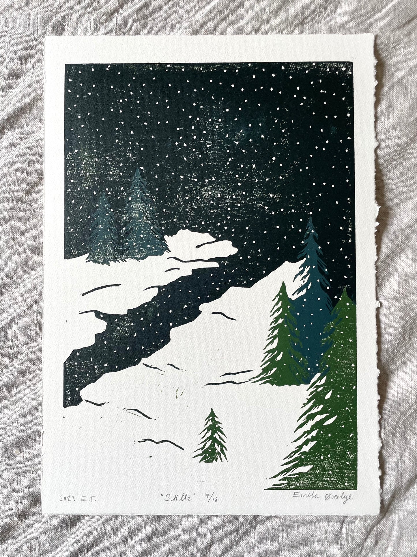Stille - Originalt reduksjonstrykk