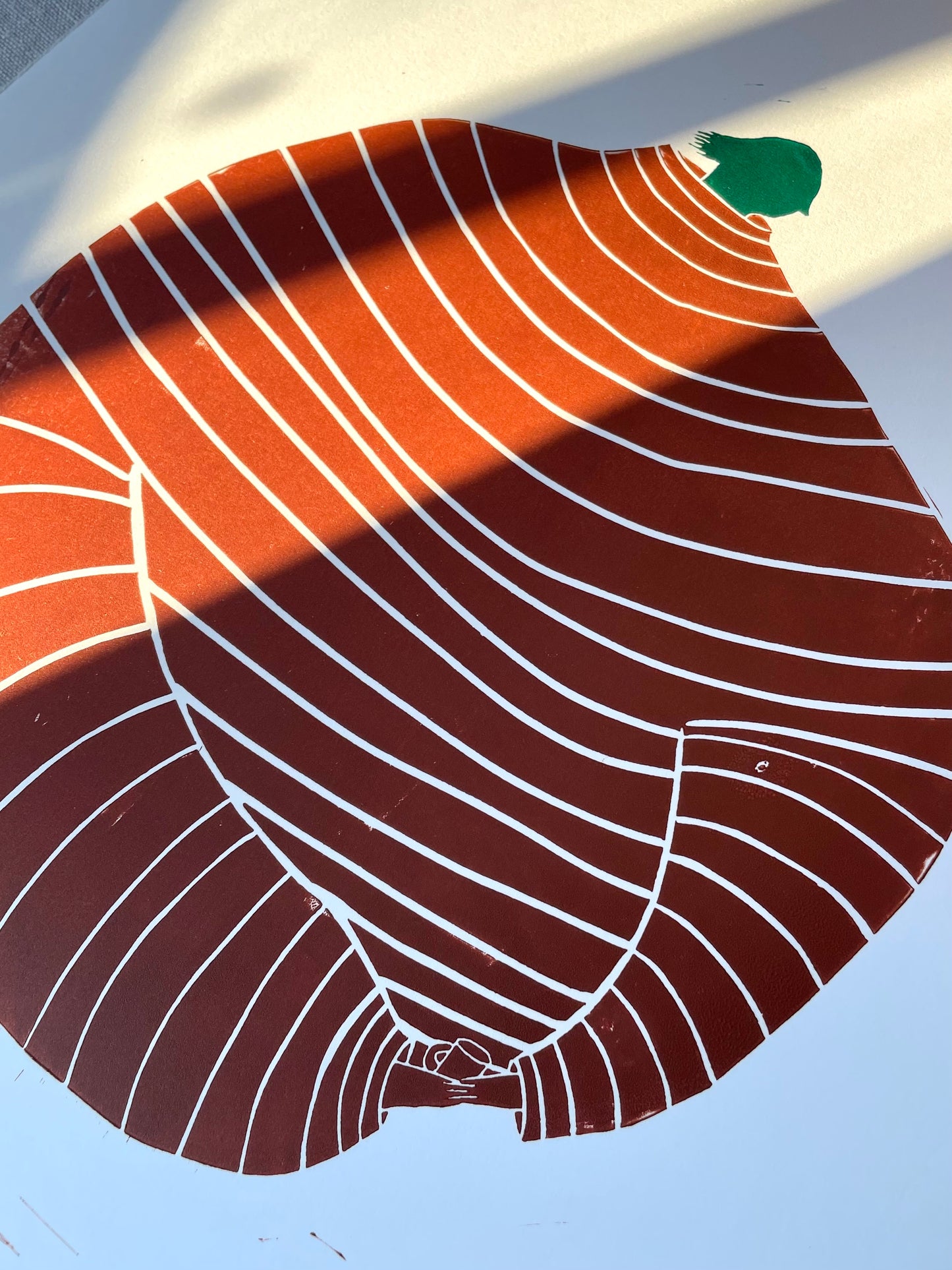 Kosegenser - flere farger - Originalt linosnitt