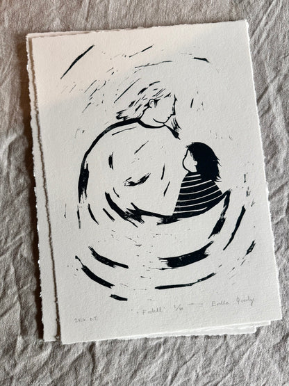 Fortell - Originalt linosnitt