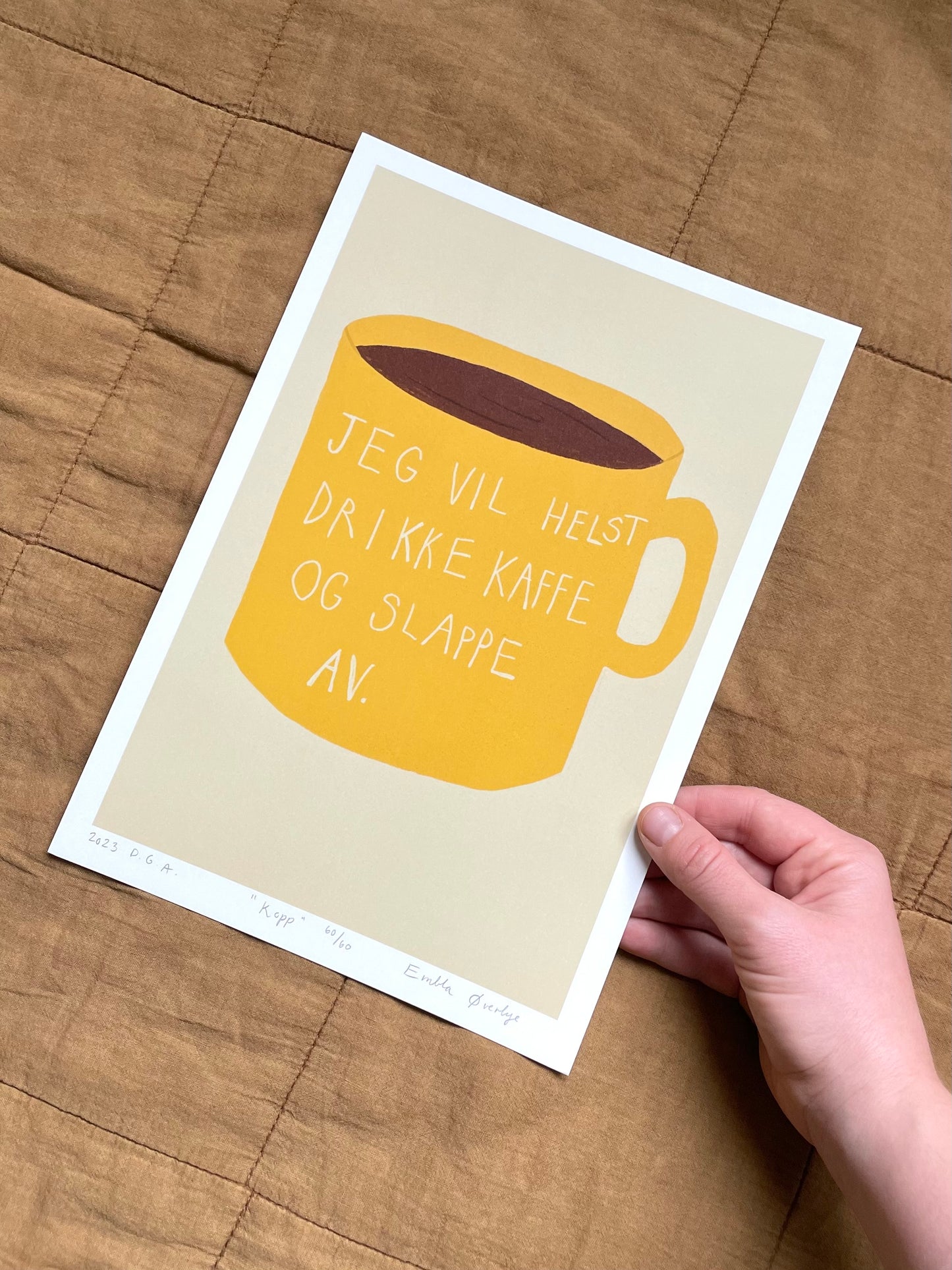 Kopp - ulike farger - DGA-trykk