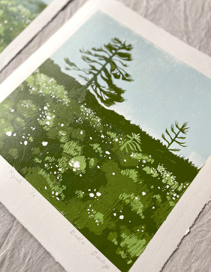 Myrull - Originalt reduksjonstrykk med 4 lag