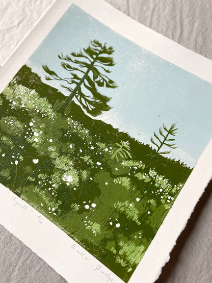 Myrull - Originalt reduksjonstrykk med 4 lag