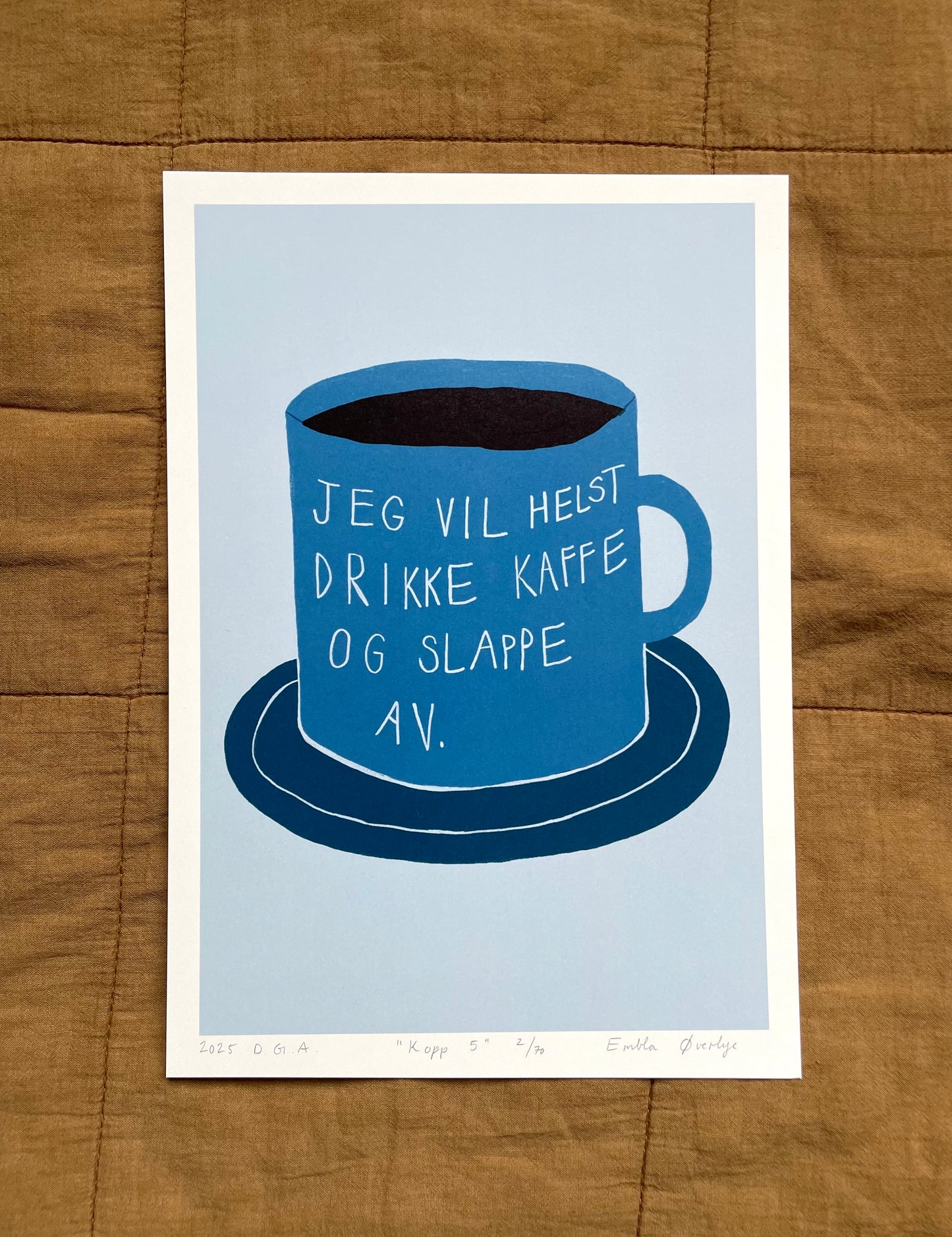 Kopp - ulike farger - DGA-trykk