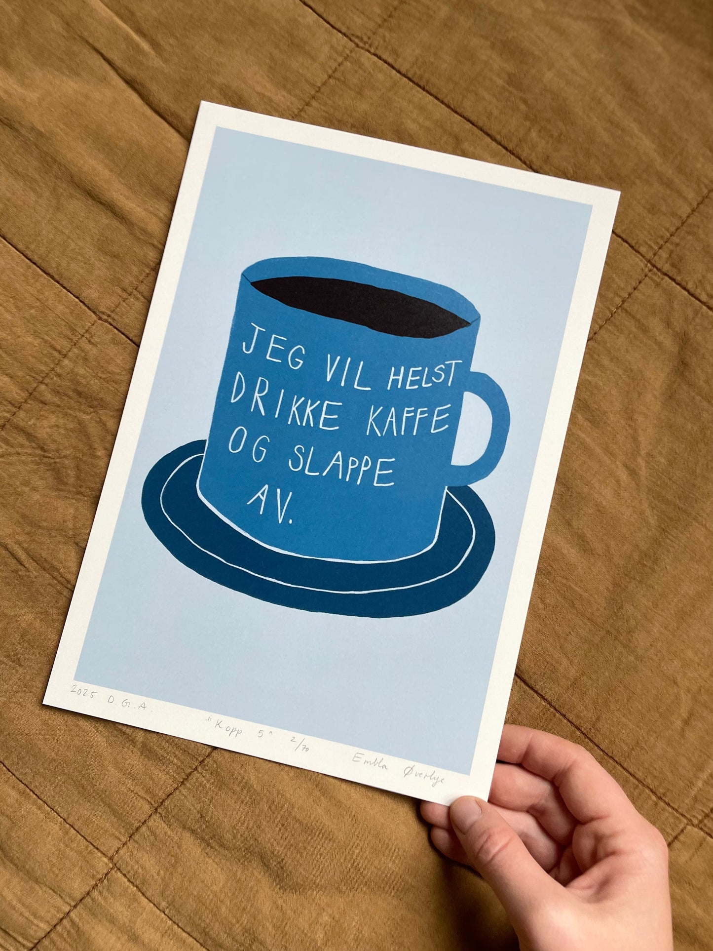 Kopp - ulike farger - DGA-trykk